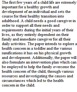 Child Health Plan Part 2